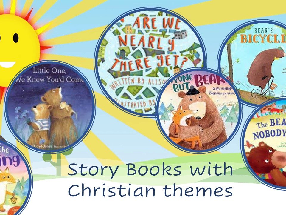 Christian story books infographic