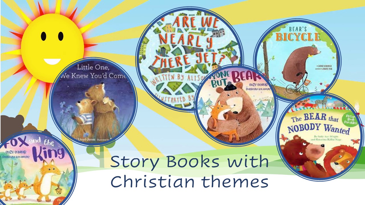 Christian story books infographic
