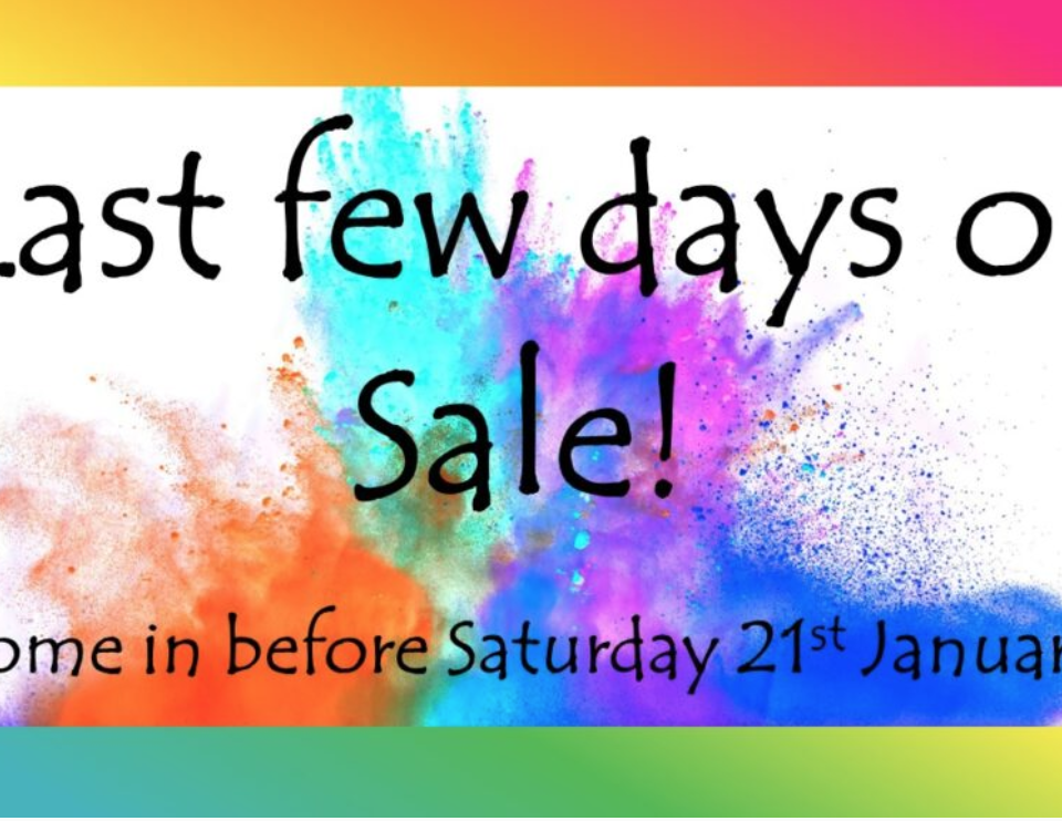 Infographic for the last few days of the sale