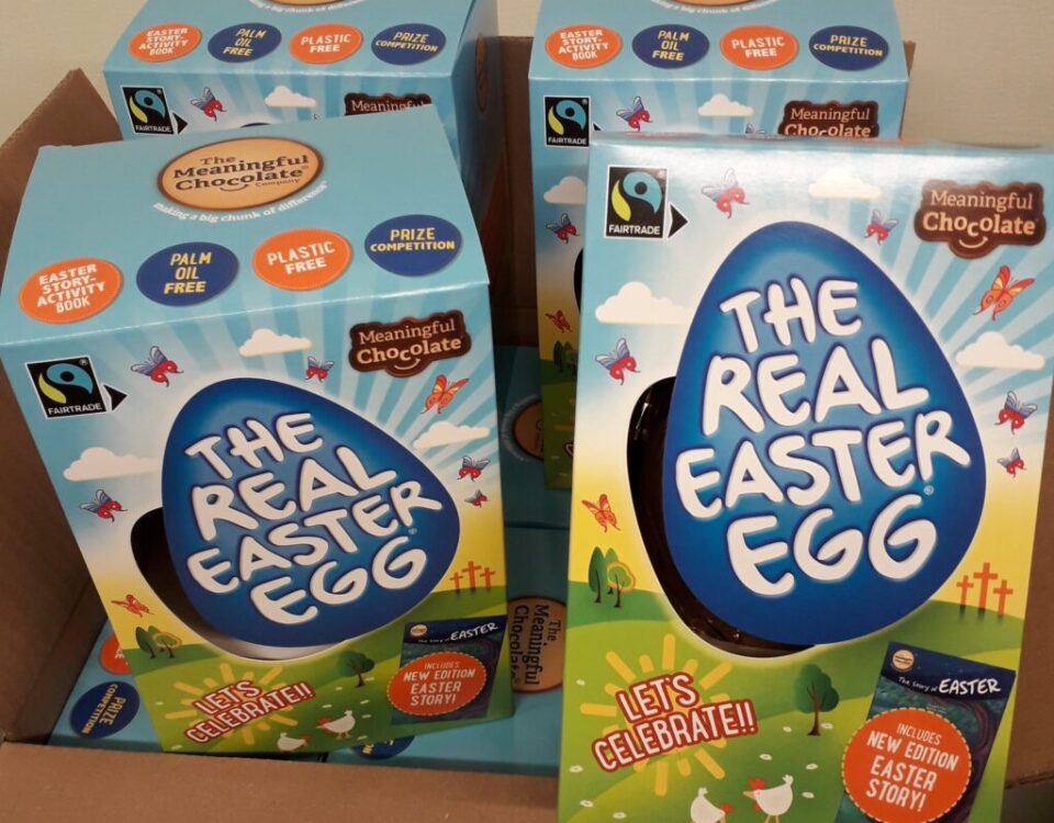 Photo of The Real Easter Egg boxes that have just been delivered