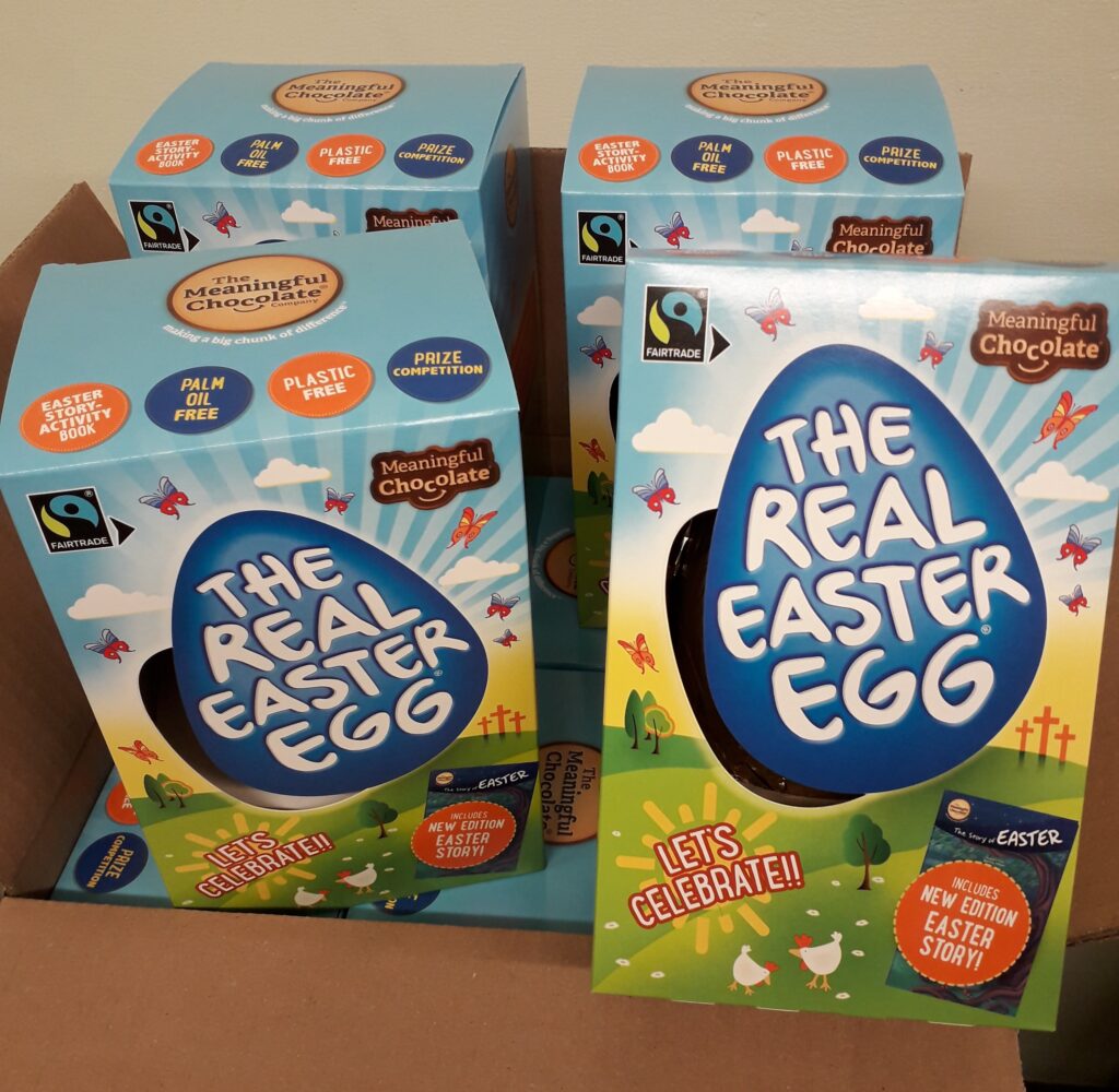 Photo of The Real Easter Egg boxes that have just been delivered